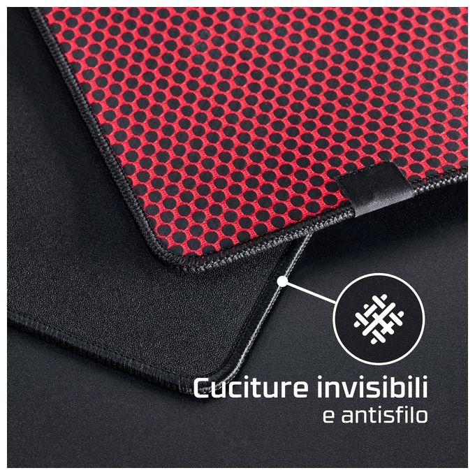 HyperX 4Z7X4AA Pulsefire Mat Mouse Pad Gaming Tessuto 45x40 cm colore Nero