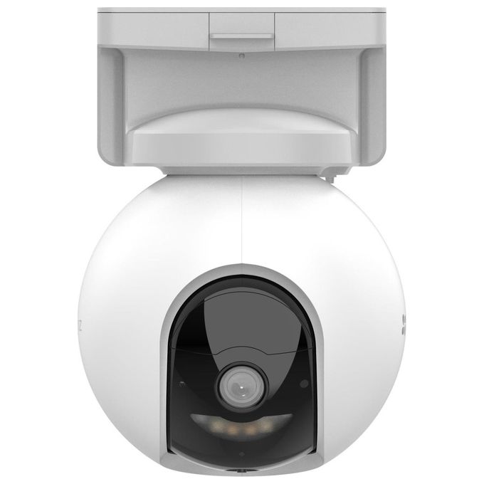 Ezviz HB8 Telecamera IP Motorizzata da Esterno 4 MP 2K Wireless Batteria 10400 mAh Pannello Solare Visione Notturna 15 m colore Bianco