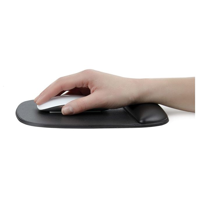 StarTech.com Tappetino per Mouse con Poggiapolso 17x18x2cm con Base Antiscivolo in PU