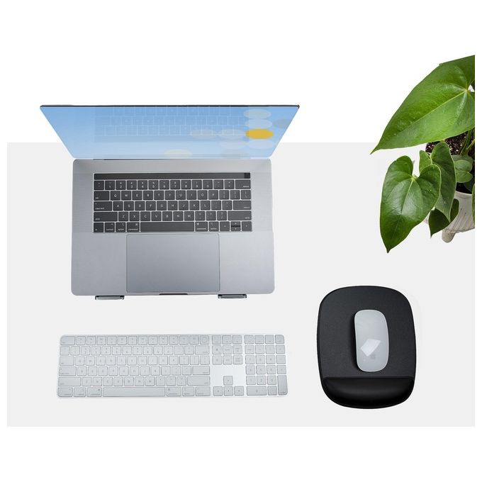 StarTech.com Tappetino per Mouse con Poggiapolso 17x18x2cm con Base Antiscivolo in PU