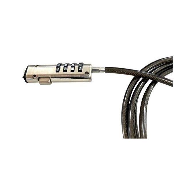 Nilox NXSCN001 Cavo di Sicurezza Grigio 1.9mt