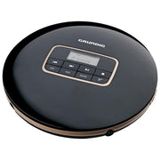 Grundig GCP1010 Lettore CD Portatile con Batteria Ricaricabile fino a 8 Ore Formati MP3 WMA CD-R CD-RW Display LCD Uscita Cuffie 3.5 mm colore Nero-Argento