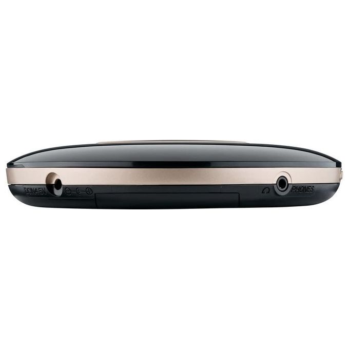 Grundig GCP1010 Lettore CD Portatile con Batteria Ricaricabile fino a 8 Ore Formati MP3 WMA CD-R CD-RW Display LCD Uscita Cuffie 3.5 mm colore Nero-Argento