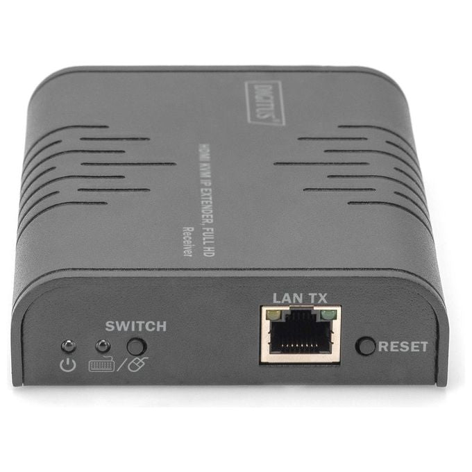 Digitus DS-55530 Ricevitore Extender KVM IP HDMI 1.3 Full HD 1080p 60Hz 120 m CAT5e 2x USB 2.0 colore Nero