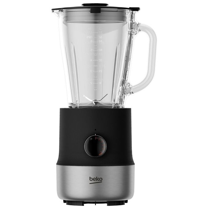 Beko 8910773200 Sirius Line Frullatore da Tavolo 800 W 1 75 L Brocca in Vetro colore Nero e Acciaio inox