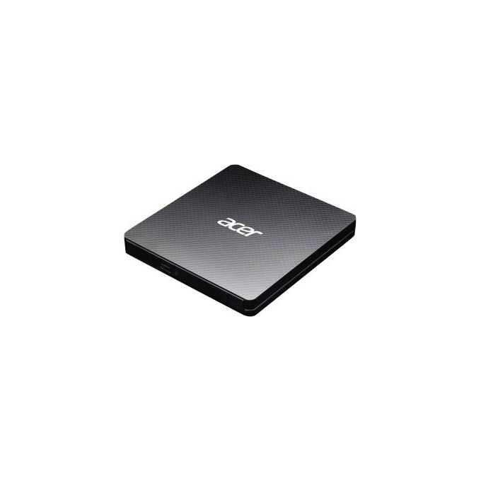 Acer GP.ODD11.001 Masterizzatore CD DVD Portatile DVD±RW USB 3.2 Gen 1 Slot-in M-DISC compatibile Windows Mac colore Nero