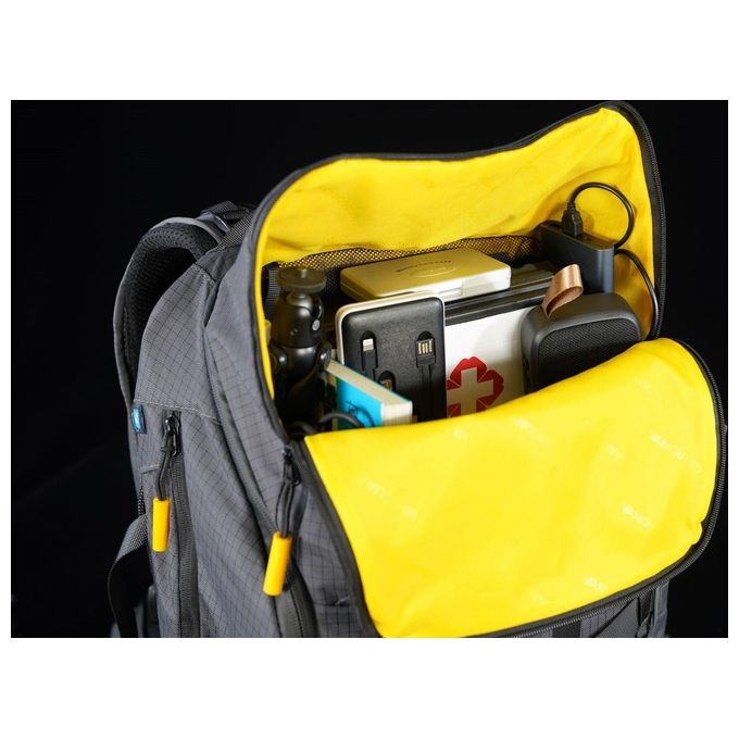 Vanguard VEO ACTIVE42M GY Zaino Fotografico Outdoor 17 L fino a 13'' e 10'' con Copertura Antipioggia colore Grigio