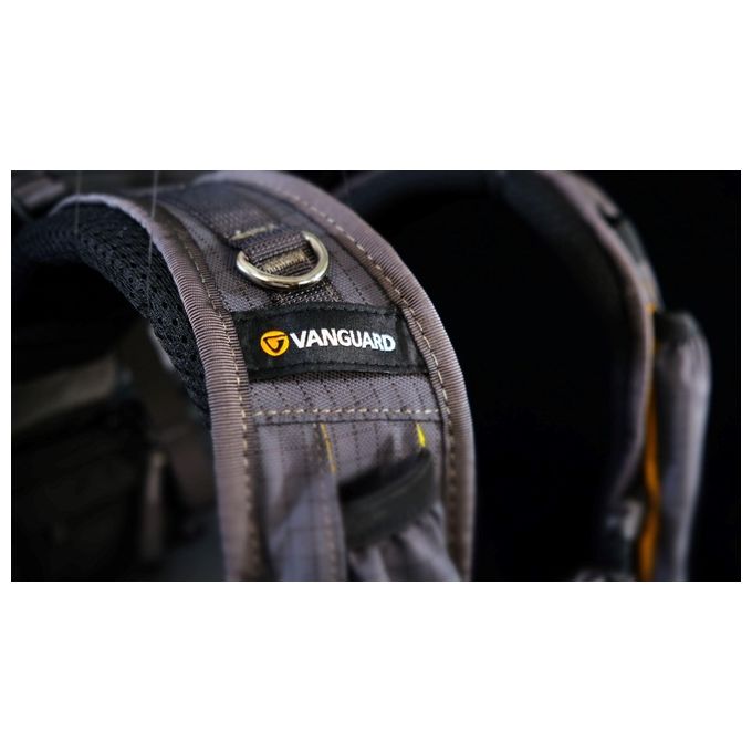 Vanguard VEO ACTIVE 53 GY Zaino Fotografico Outdoor 45L accesso posteriore laptop 16'' impermeabile colore Grigio