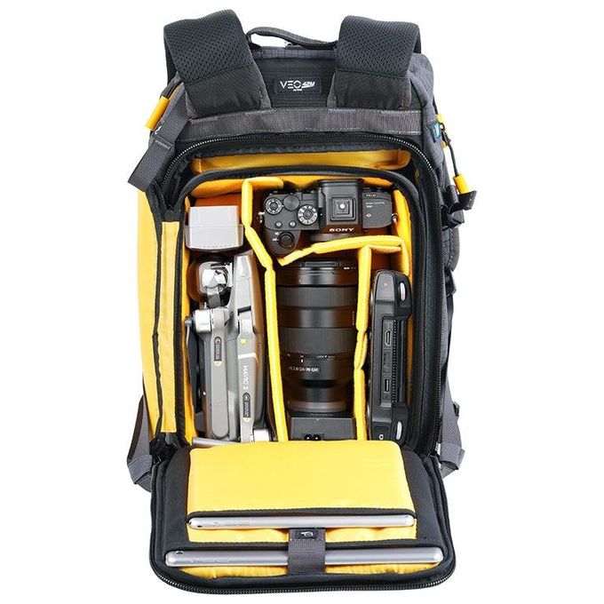 Vanguard VEO ACTIVE42M GY Zaino Fotografico Outdoor 17 L fino a 13'' e 10'' con Copertura Antipioggia colore Grigio