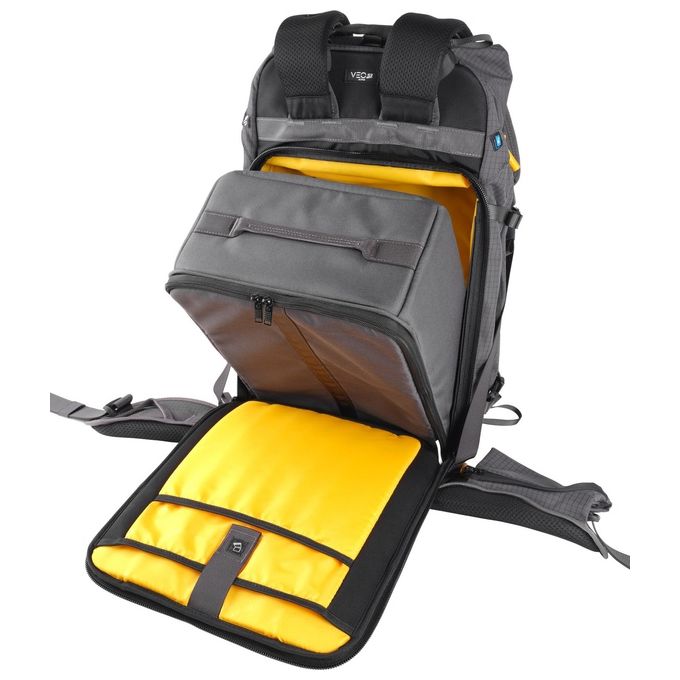 Vanguard VEO ACTIVE42M GY Zaino Fotografico Outdoor 17 L fino a 13'' e 10'' con Copertura Antipioggia colore Grigio