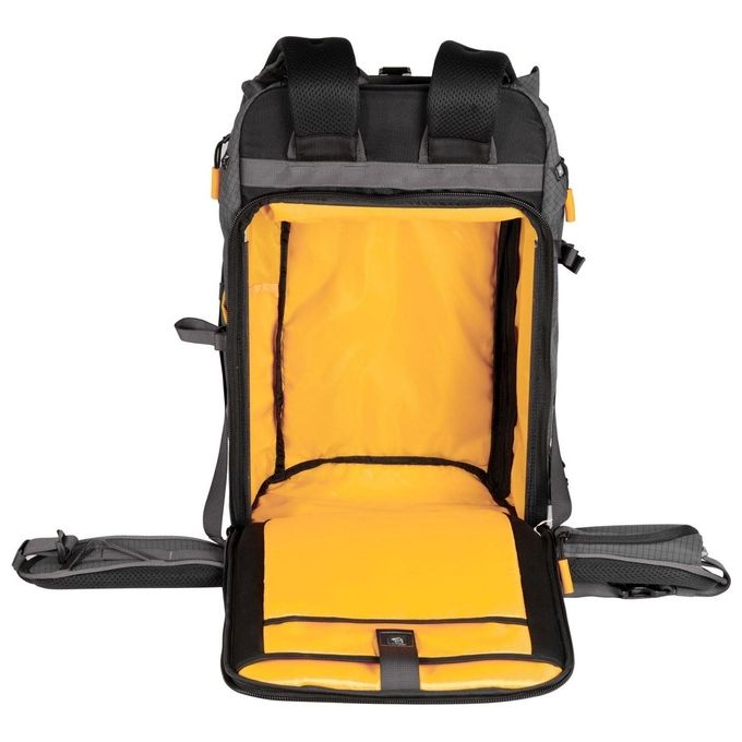 Vanguard VEO ACTIVE46 GY Zaino Fotografico Outdoor 25L Compatibilita' Laptop 14'' Tablet 10'' Porta USB Supporto Treppiede Copertura Antipioggia colore Grigio