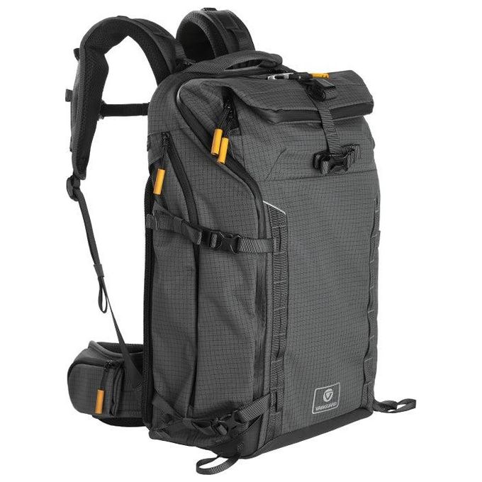 Vanguard VEO ACTIVE 53 GY Zaino Fotografico Outdoor 45L accesso posteriore laptop 16'' impermeabile colore Grigio