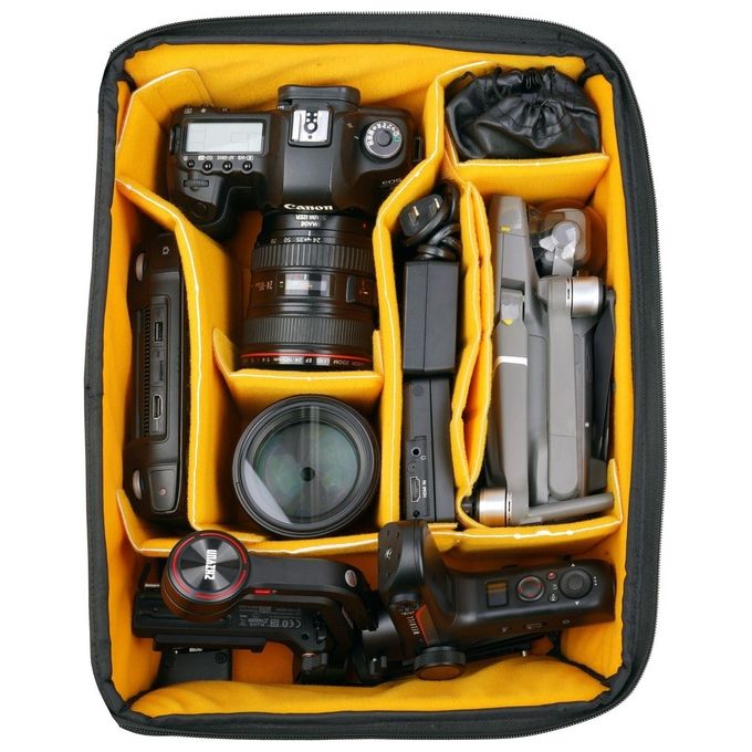 Vanguard VEO ACTIVE 53 GY Zaino Fotografico Outdoor 45L accesso posteriore laptop 16'' impermeabile colore Grigio