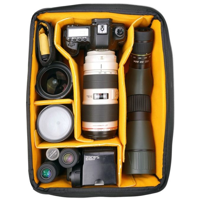 Vanguard VEO ACTIVE 53 GY Zaino Fotografico Outdoor 45L accesso posteriore laptop 16'' impermeabile colore Grigio