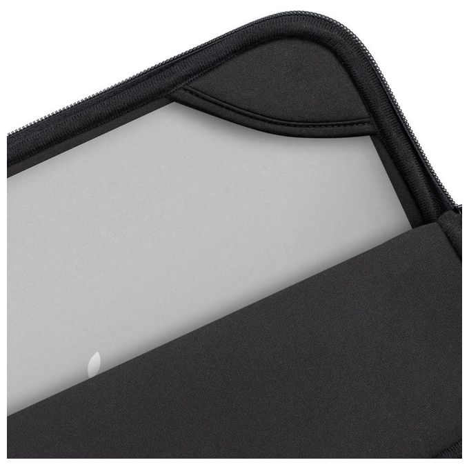 Rivacase 5126 Antishock Custodia Sleeve MacBook Pro 14'' Memory Foam Doppia Cerniera colore Nero