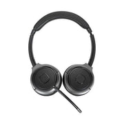 Targus AEH104GL Cuffie Wireless On Ear con Microfono Bluetooth 5.0 USB tipo C AUX autonomia 16h colore Nero