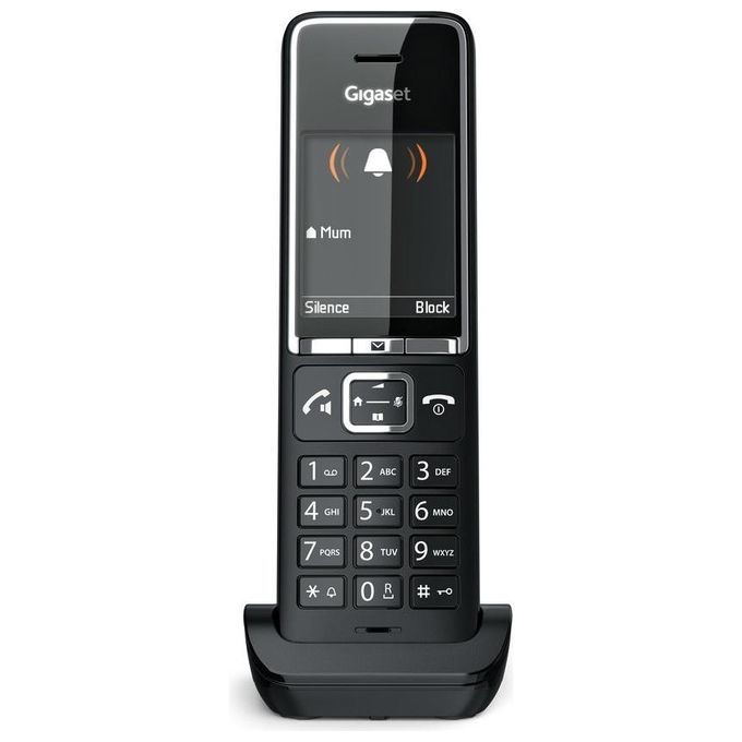 Gigaset 550 HX Comfort Telefono Cordless DECT Vivavoce HD Display 2.2'' Rubrica 200 voci colore Nero