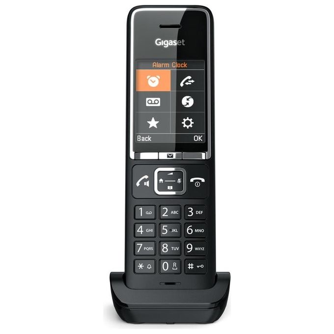 Gigaset 550 HX Comfort Telefono Cordless DECT Vivavoce HD Display 2.2'' Rubrica 200 voci colore Nero