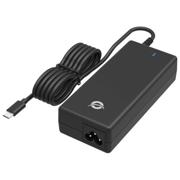 Conceptronic OZUL03BE Alimentatore Universale Notebook USB-C 100W GaN PD 3.0 PPS colore Nero