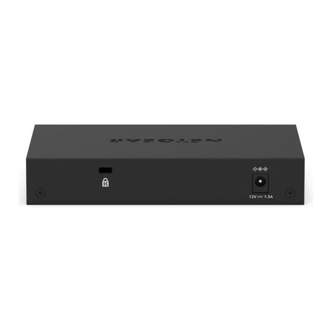 NETGEAR GS308E-400EUS GS308E Switch Gigabit Gestito L2-L3 a 8 Porte con Supporto VLAN QoS e Gestione Web colore Nero