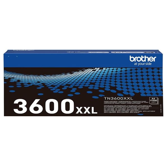 Brother TN-3600XXL Toner Originale Resa Extra Elevata 11000 Pagine colore Nero
