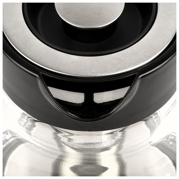 Girmi BL5100 Bollitore e Tisaniera 1,7 L 2200 W Filtro in Acciaio Inox Rotazione 360° Avvolgicavo nella Base colore Nero