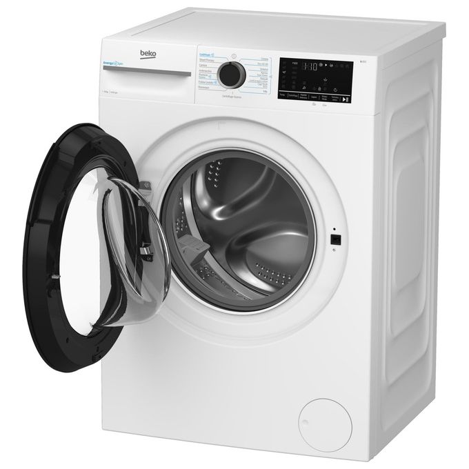 BEKO BMWT31241A: Lavatrice 12kg Classe a 1400giri linea estetica NX motore ProSmart Inverter Display Touch oblo' nero tecnologia EnergySpin tecnologia a vapore SteamCure