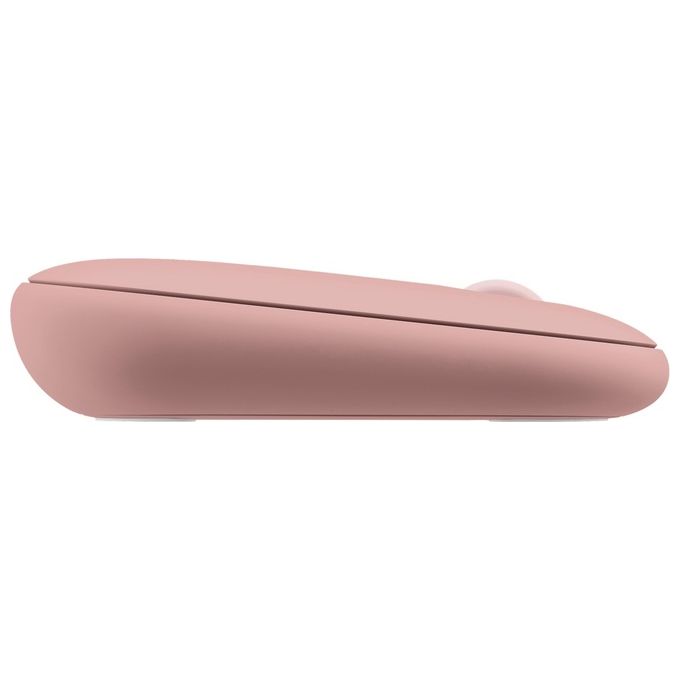 Logitech 910-007014 Pebble 2 M350s Mouse Wireless Bluetooth Ottico 4000 DPI Silenzioso Ambidestro colore Rosa