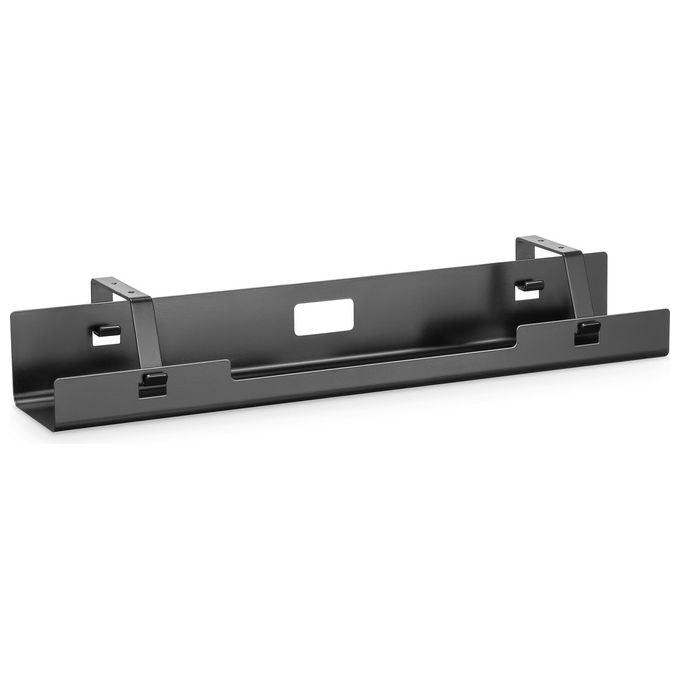Digitus DA-90450 Canalina Gestione Cavi Sottoscrivania in Acciaio 60 cm Portata 5 Kg colore Nero