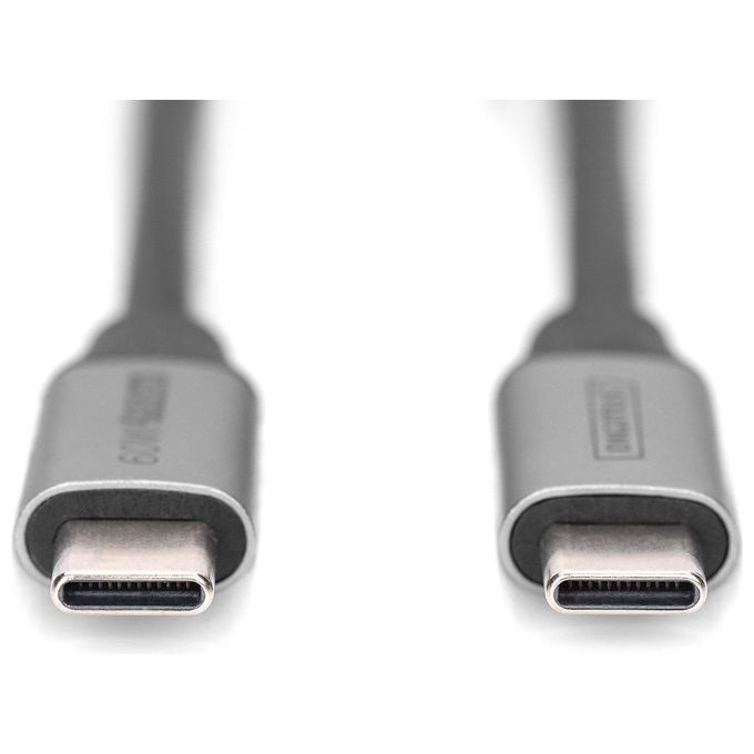 Digitus DB-300220-010-S Cavo USB-C USB-C USB 3.2 Gen 1 5 Gbit-s 4K 60Hz USB Power Delivery 60W 1 m colore Nero