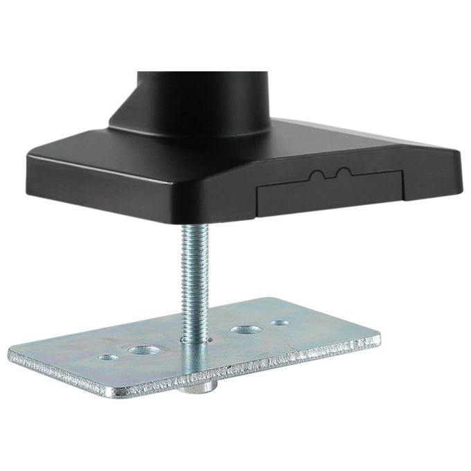 Digitus DA-90427 Supporto per doppio monitor 2x 35'' 2x 15 Kg Regolazione in altezza Molla a gas VESA 75 100 colore Nero