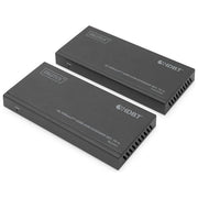 Digitus DS-55512 Set di estensori KVM HDMI 4K HDBaseT 70 m risoluzione 3840x2160 Pixel cavo Cat5e Cat6 Cat6a Cat7 Cat8 PoC alimentazione 12 V colore Nero