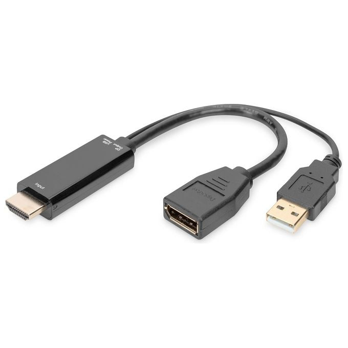 Digitus Adattatore da 4k- Hdmi a Displayport