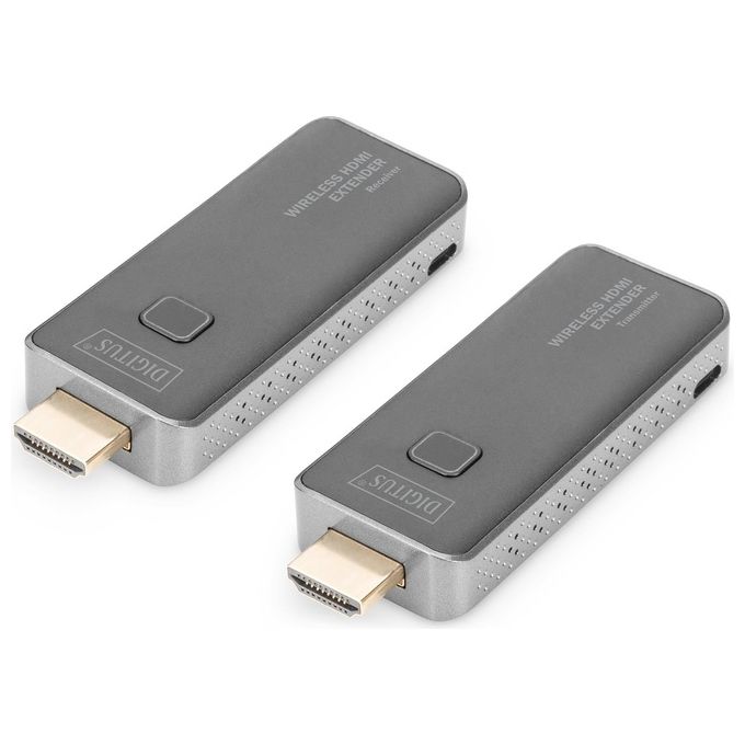 Digitus DS-55318 Set Extender HDMI Wireless 50 m Full HD 1080p 60 Hz Plug and Play colore Nero
