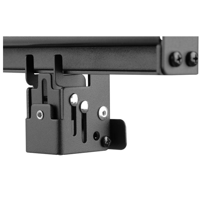 DIGITUS DA-90446 Supporto a parete per TV pop-out VESA 200x200 a 600x400 carico massimo 70 Kg regolazione precisa colore Nero