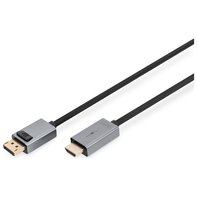 Digitus Cavo Adattatore Displayport 4k Dp - Hdmi Tipo A 1mt