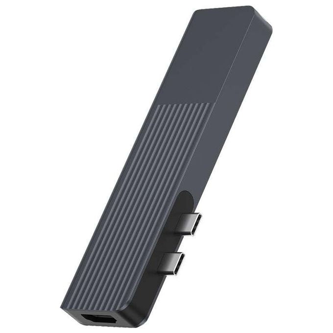 Rapoo Adattatore Multiporta USB-C 7-in-2 Grigio