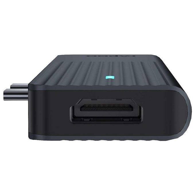 Rapoo Adattatore Multiporta USB-C 7-in-2 Grigio