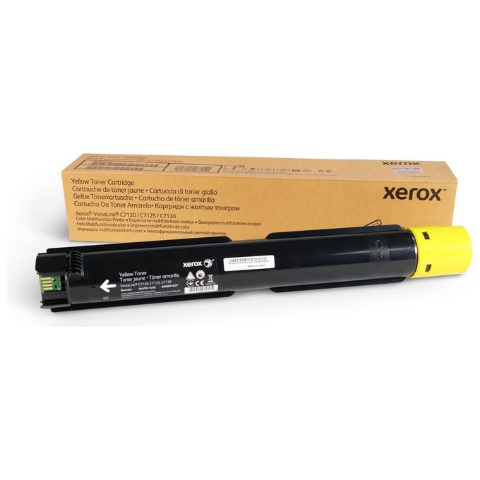 Xerox 006R01827 VersaLink C7100 Serie Cartuccia Toner Originale Capacita' 18500 pagine colore Giallo