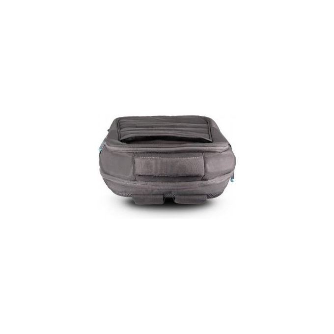 Urban Factory ELB14UF Zaino per Laptop Doppio Scomparto fino a 14 Pollici Poliestere Riciclato colore Grigio
