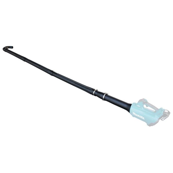 Makita 191B03-8 Kit di Pulizia per Grondaie con 3 Tubi di Prolunga e Terminale Lunghezza Massima 3200 mm Compatibile con Soffiatori Makita DUB184 DUB362 DUB363 colore Nero