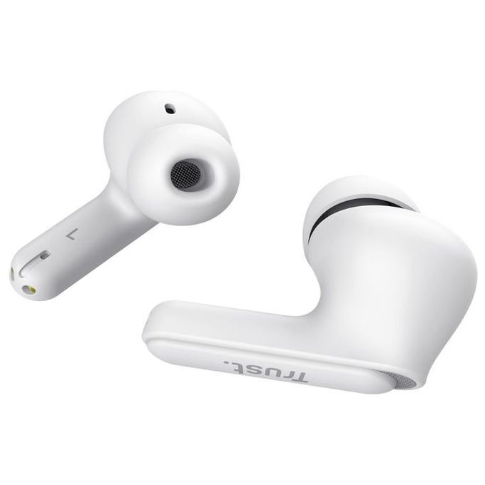 Trust Yavi Auricolare True Wireless Stereo (Tws) In-ear Usb Tipo-c Bluetooth Bianco