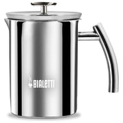 Bialetti Cappuccinatore Crema Perfetta Adatto a tutti i piani di cottura (Compresa Induzione) Lavabile in Lavastoviglie 330 ml Acciaio Inox