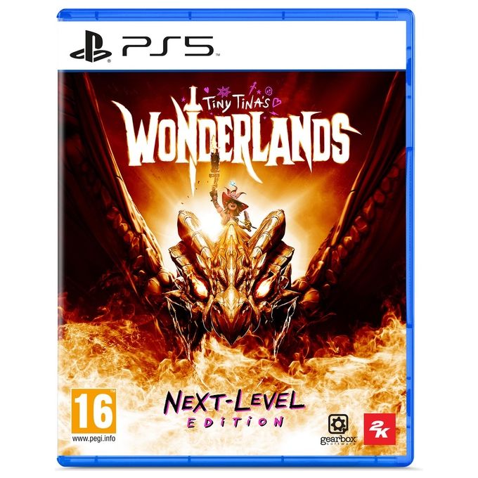 2K Games SWP50103 Tiny Tina's Wonderlands Next Level Edition Videogioco PS5 Azione RPG Multilingua Blu-ray