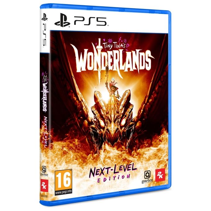 2K Games SWP50103 Tiny Tina's Wonderlands Next Level Edition Videogioco PS5 Azione RPG Multilingua Blu-ray