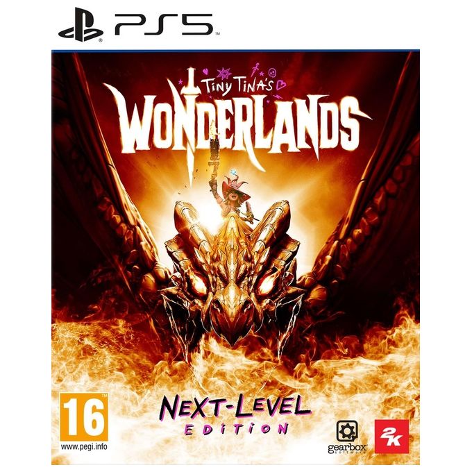 2K Games SWP50103 Tiny Tina's Wonderlands Next Level Edition Videogioco PS5 Azione RPG Multilingua Blu-ray