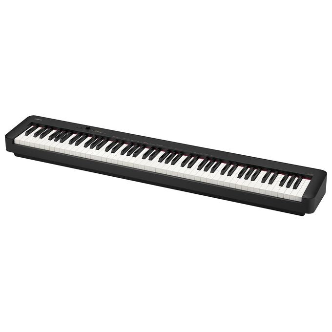 Casio CDP-S110BKC5 CDP-S110 Pianoforte Digitale 88 Tasti Pesati Scaled Hammer Action 10 Suoni 64 Voci USB colore Nero