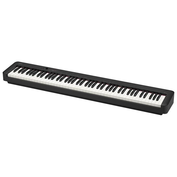 Casio CDP-S110BKC5 CDP-S110 Pianoforte Digitale 88 Tasti Pesati Scaled Hammer Action 10 Suoni 64 Voci USB colore Nero