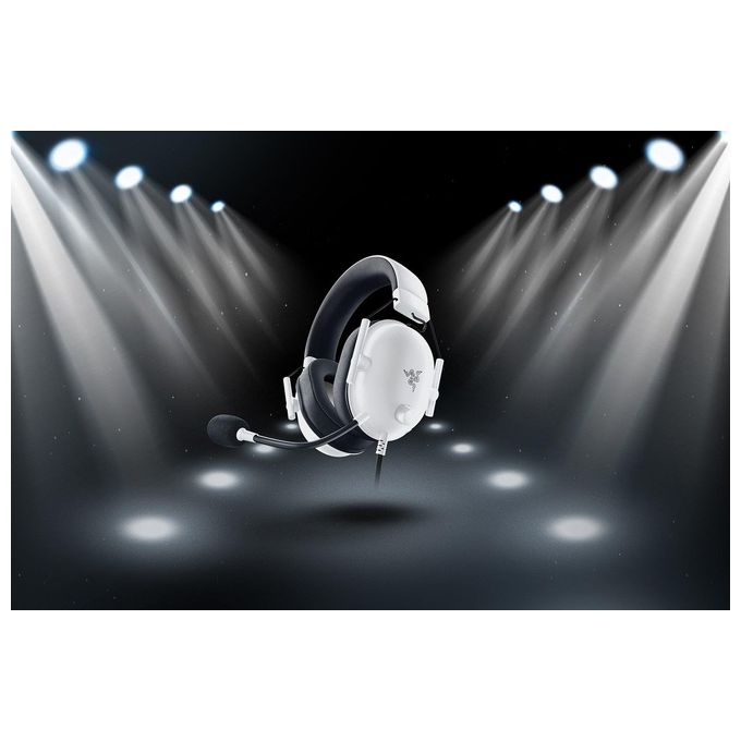 Razer RZ04-03240700-R3M1 BlackShark V2 X Cuffie Gaming Cablate Circumaurali Driver 50 mm Surround 7.1 Microfono Cardioide colore Bianco