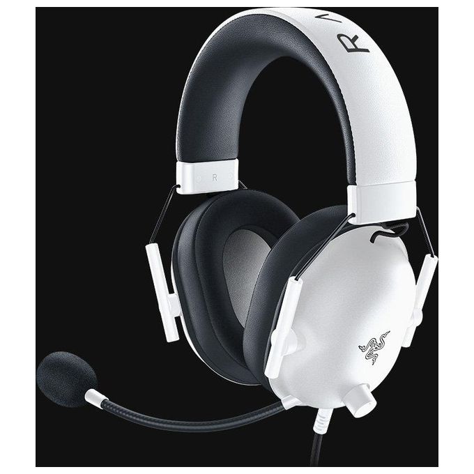 Razer RZ04-03240700-R3M1 BlackShark V2 X Cuffie Gaming Cablate Circumaurali Driver 50 mm Surround 7.1 Microfono Cardioide colore Bianco